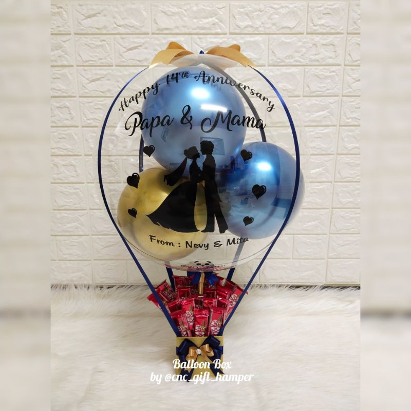 balon box kitkat/buket balon/balon bunga/kado balon/kado wisuda/kado ultah/kado anniversary