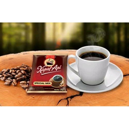 Kopi Kapal Api Special Mix 25 gram sachet kecil kopi dan gula