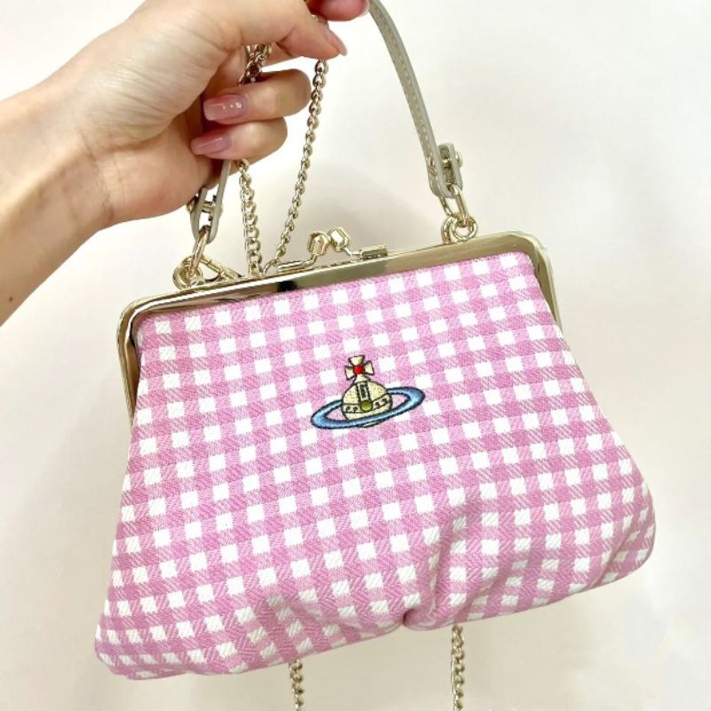 Tas VivienneWestwood GRANNY crossbody kisslock frame bag