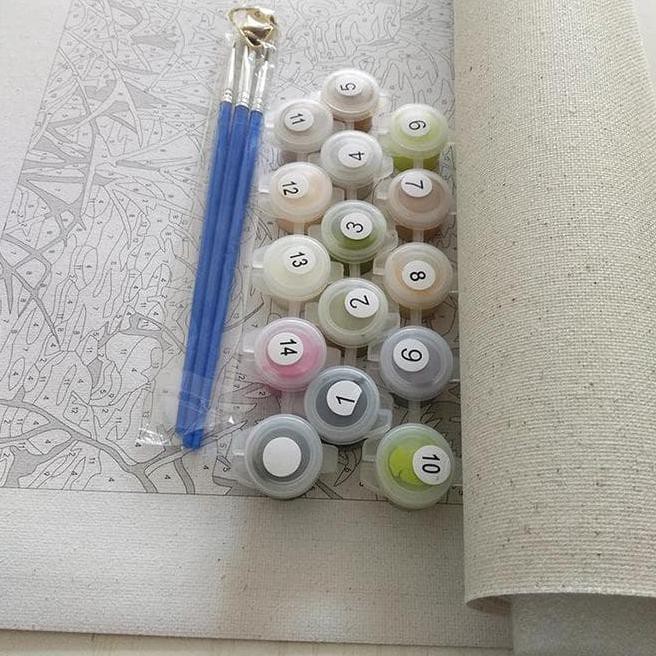 

SALE TERBARU DIY ACRYLIC PAINT BY NUMBERS MELUKIS SESUAI NOMOR UK 57X46CM PERALATAN MELUKIS ART SET