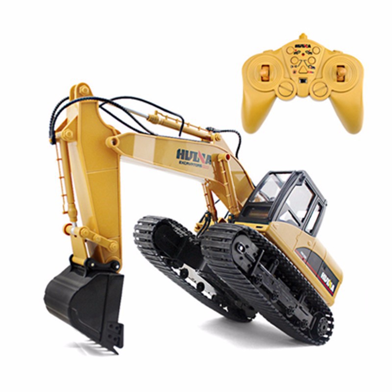 Mainan Remot Control Alat Berat Excavator Model Huina Toys RC Excavator 2.4 ghz Harga Murah