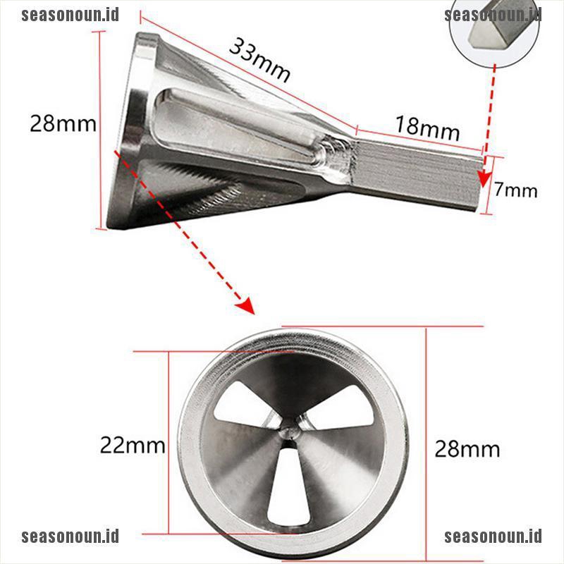 1pc Alat deburring Eksternal Bahan stainless steel