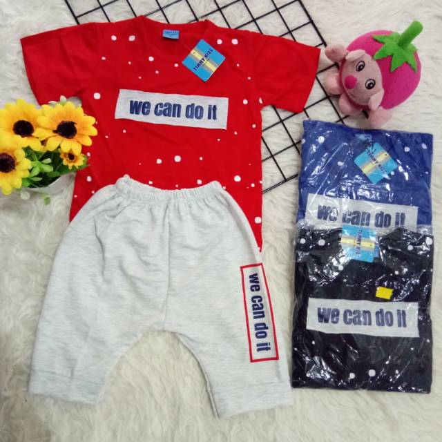 Setelan anak timmy kids / baju anak murah