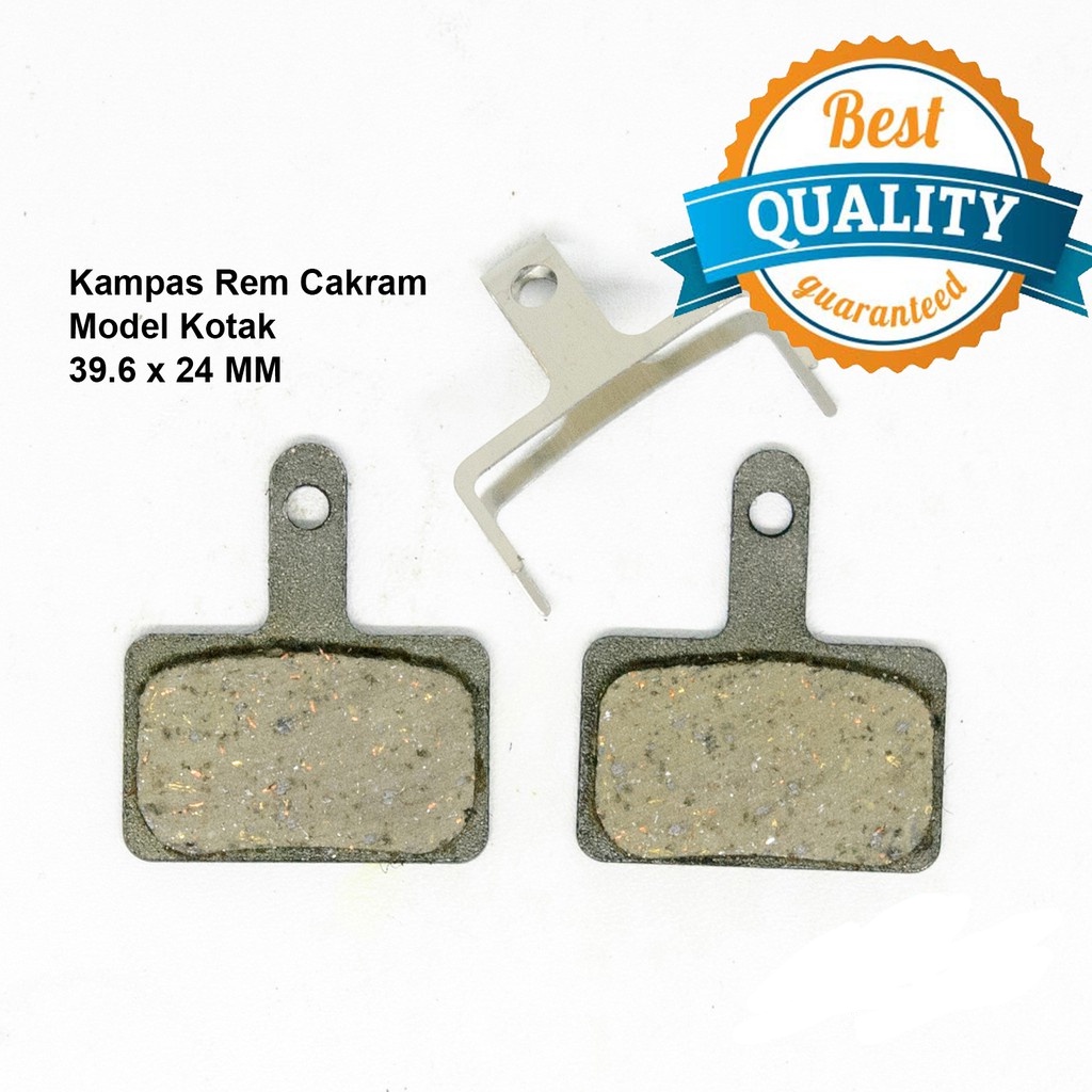 Kampas Rem Sepeda MTB Seli Model Kotak SAKONI Per 2 pcs 39.6 x 24 x 4