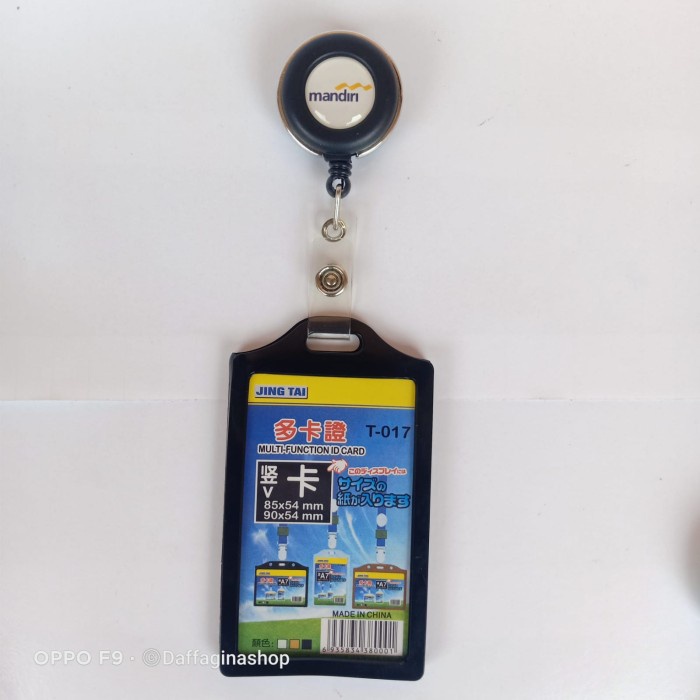 

Hot Sale Yoyo Putar Gantungan Idcard Holder Logo Bank Mandiri Gilaa!!!