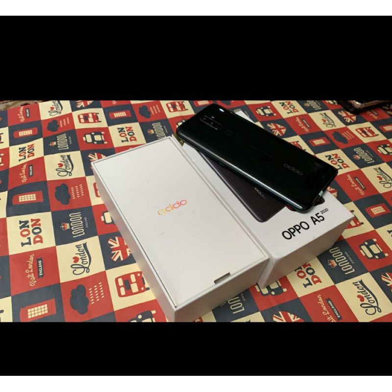second oppo A5 2020 3/64 fullsett original muluss apikk nominus