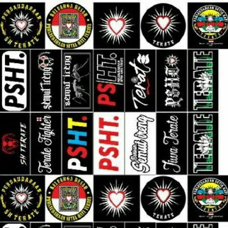 

STIKER PSHT VINYL ANTI AIR MURAH (10 PCS STIKER)