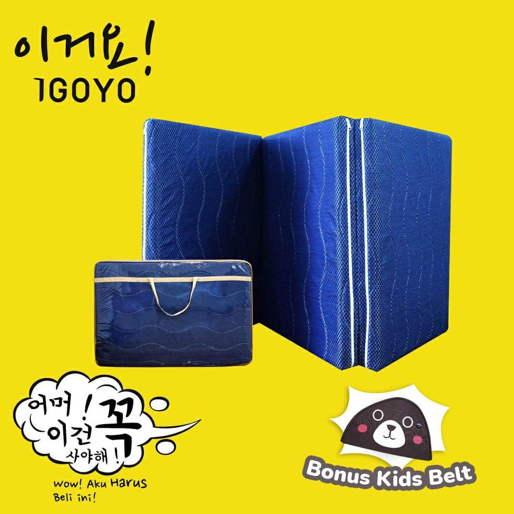 IGOYO KASUR BUSA LIPAT TIGA TRAVEL MATTRESS FOLDABLE TERLARISS...,,,,,