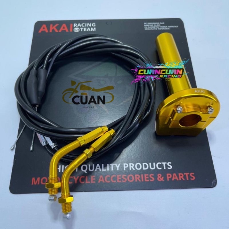 # gas spontan 2 kabel gas spontan cnc akai racing gas spontan variasi akai racing original gas spontan L gas cnc