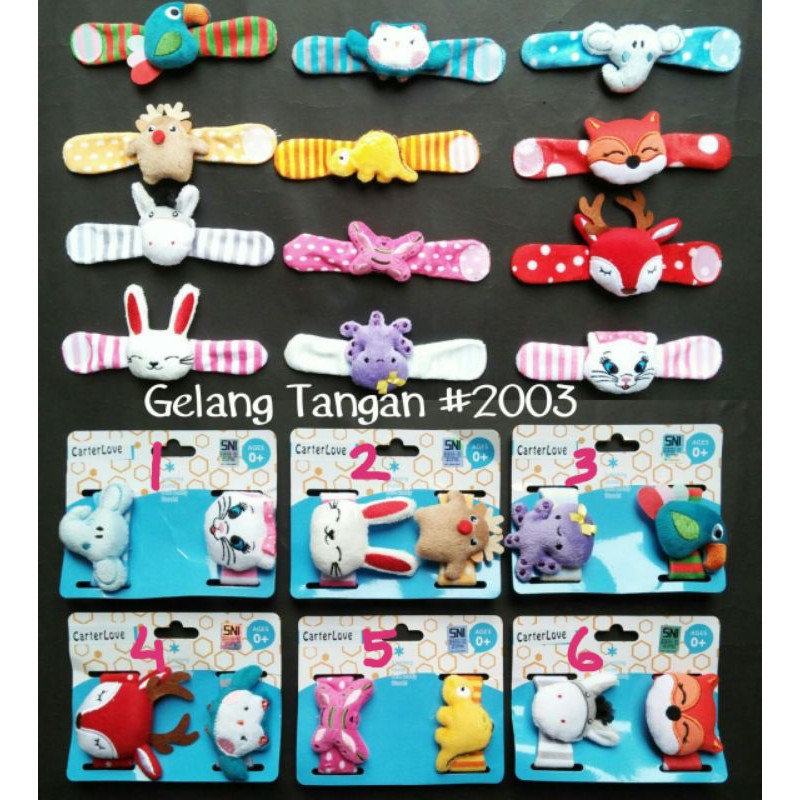 Gelang Tangan Bayi 2pc / Mainan Bayi