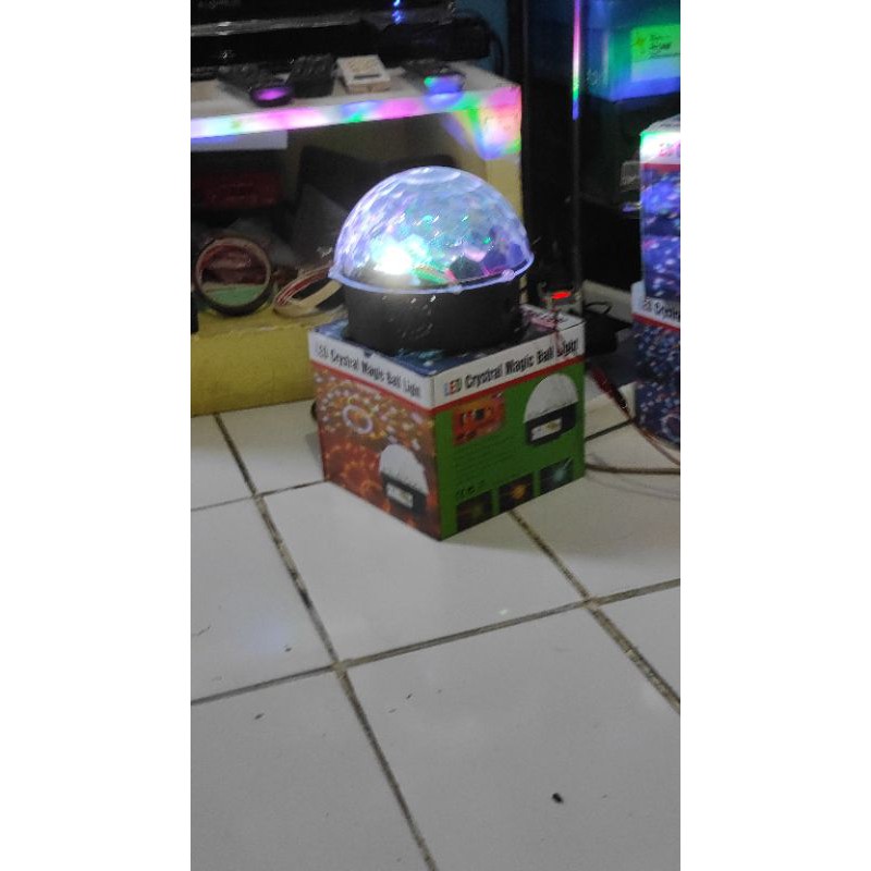 LAMPU DISKO  input 12/24 volt