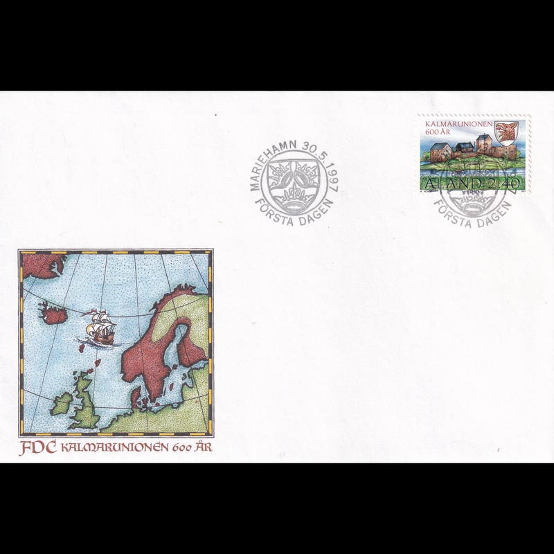 

Prangko Aaland 1997 - The 600th Anniversary of the Kalmar Union