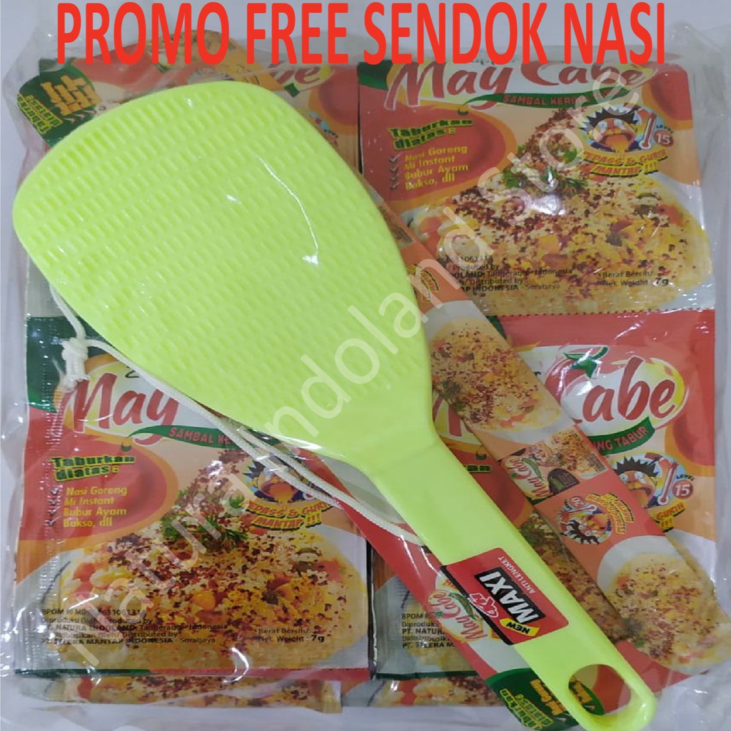

MAY CABE Sambal Tabur 7 gr : Lvl 15 (Kemasan Pack Isi 2 Renceng)