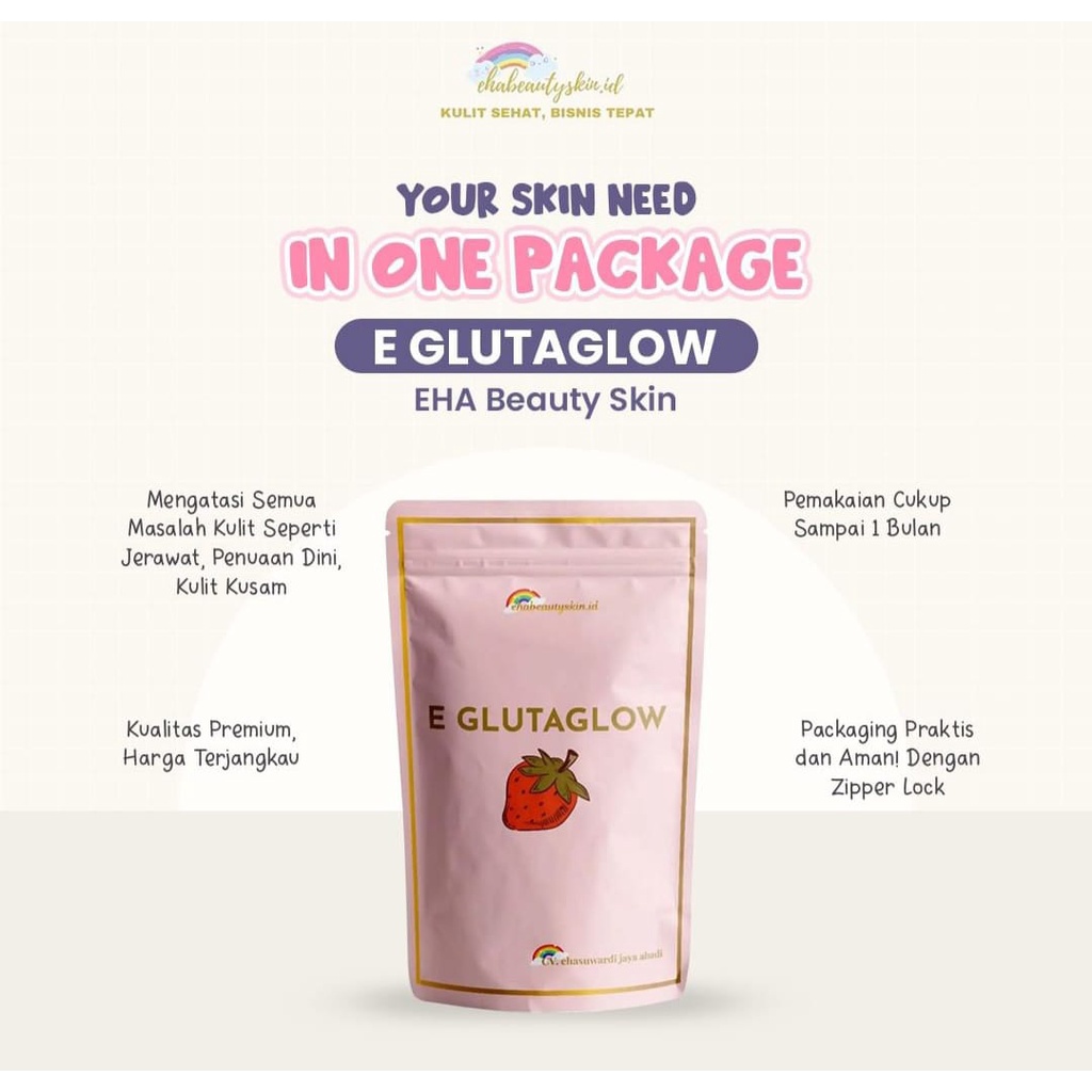 E'GLUTAGLOW COLLAGEN BY EHABEAUTYSKIN.ID / MINUMAN COLLAGEN