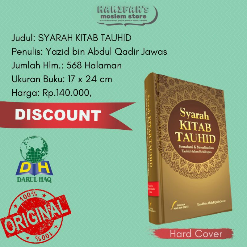 Syarah Kitab Tauhid Yazid bin Abdul Qadir Jawas Pustaka Imam Syafii | Kitab Tauhid Abdul Wahab