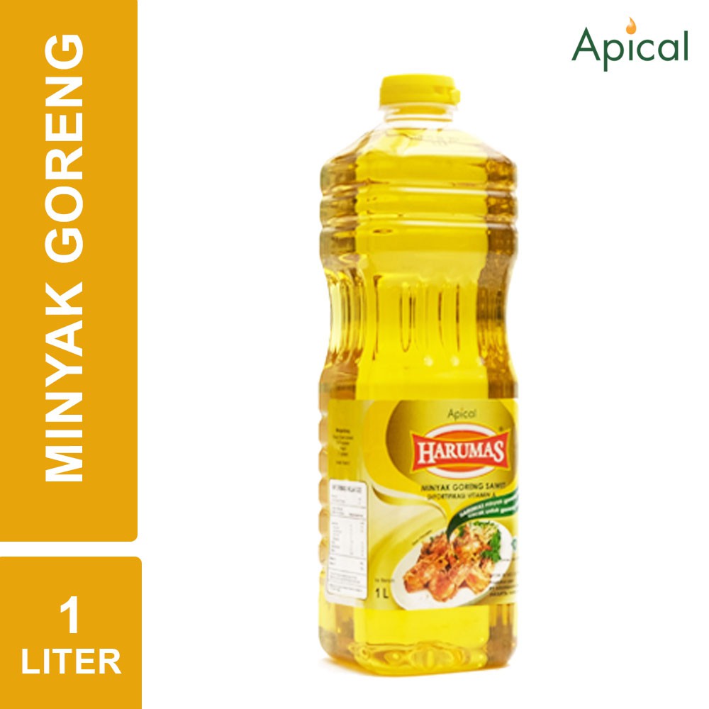 Harumas Minyak Goreng Botol 1 Liter Indonesia