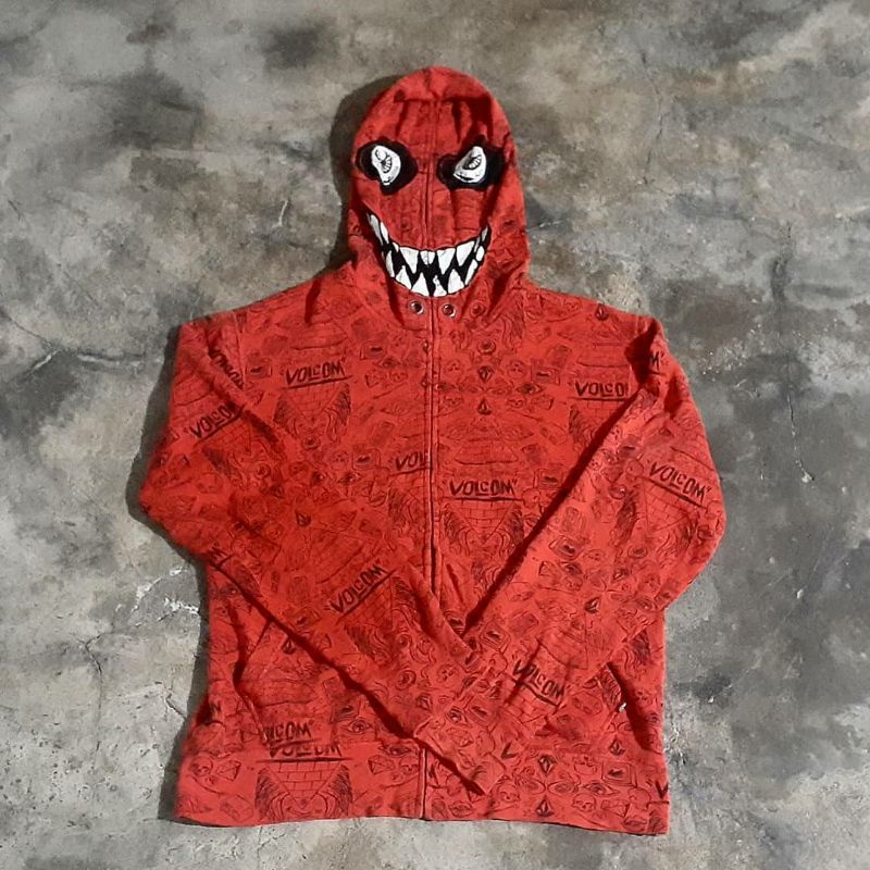 Volcom x Ryan Sheckler Full Zipper Hoodie Preloved Rare