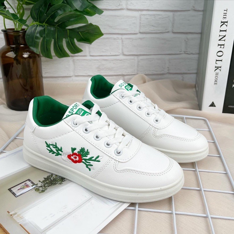 sneaker k609 sepatu sendal wanita import realpict