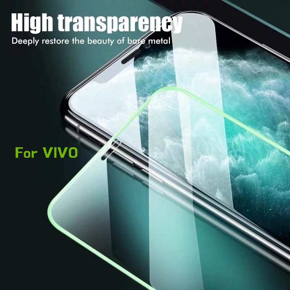 Tempered Glass Pelindung Layar VIVO S1 Pro V20 V21 Y93 Y91 Y91c Y15s Y21 Y33s Y20 Y20s Y20i Y12 Y12s Y15 Y17 Y30 Y83 Y11 Y95 Y31S