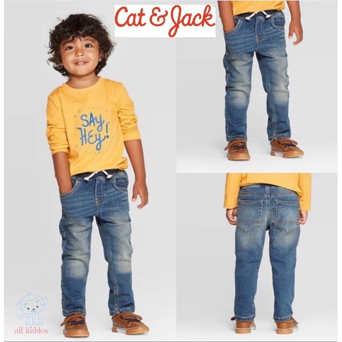 Termurah & Terlaris (Size 1-5 tahun) Celana Jeans Cat&Jack/Jeans Anak Laki-Laki - 18 months