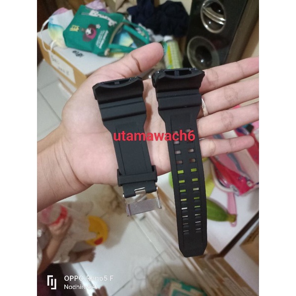 Strap Tali Jam tangan G-Shock GS3277 GS-3277 GS-1802 GS 1802 Hitam