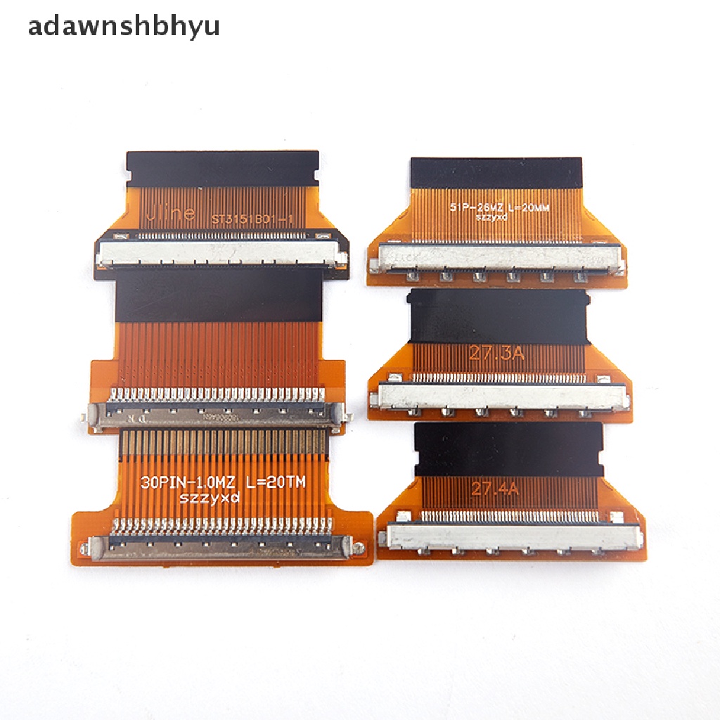 Adawnshbhyu Fpc/Lvds Adapter Board Edp Flexible Cable Screen Antarmuka Kabel Logic Adapter