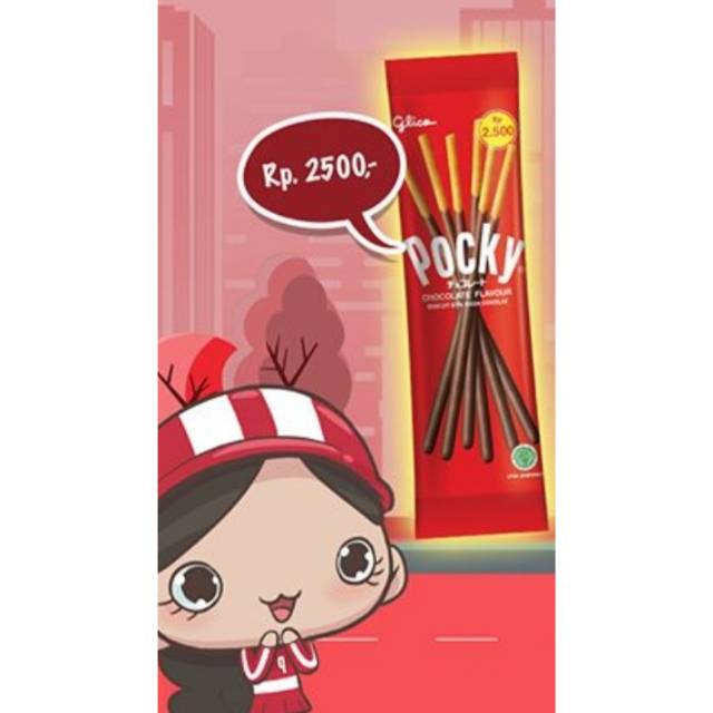 

Pocky 12 Gram ( kemasan baru )