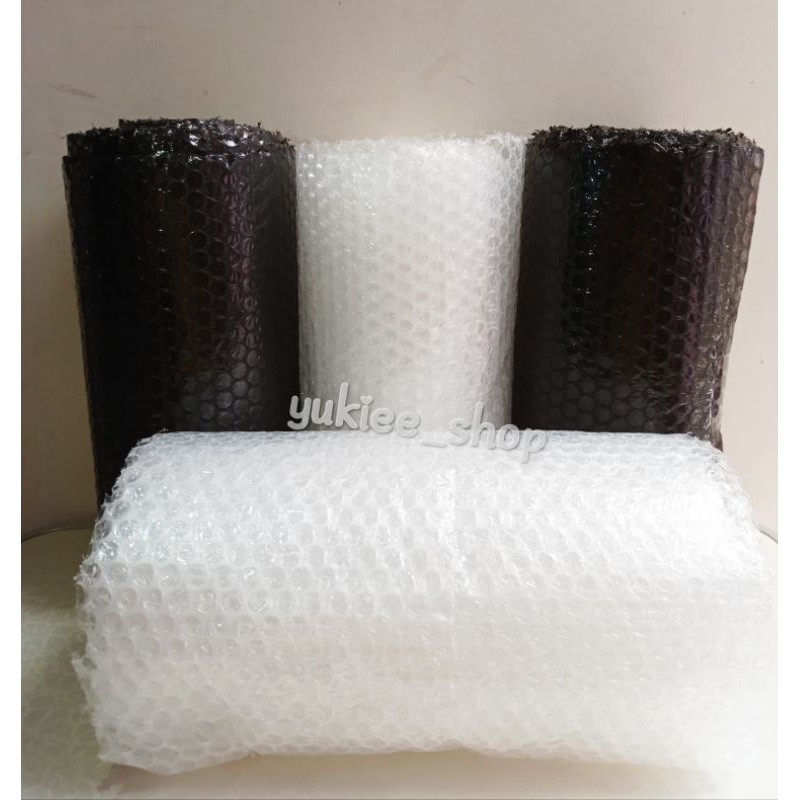 

Bubble wrap MURAH putih hitam 30cm x 5m
