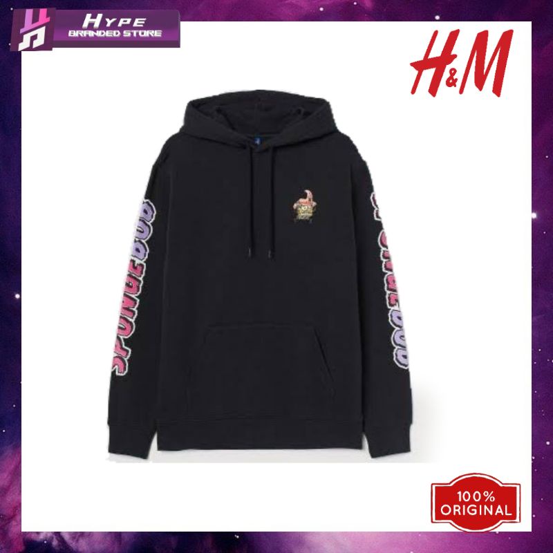 Hoodie H&M Spongebob Original Branded Sisa Export