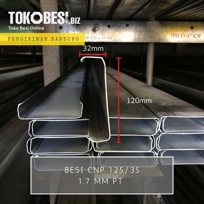 Besi CNP 125/35 1.7mm (pt)