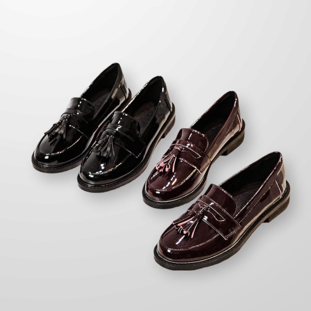 Sepatu Loafer Wanita / Sepatu Fashion Rumbai Premium Clara RMB 05