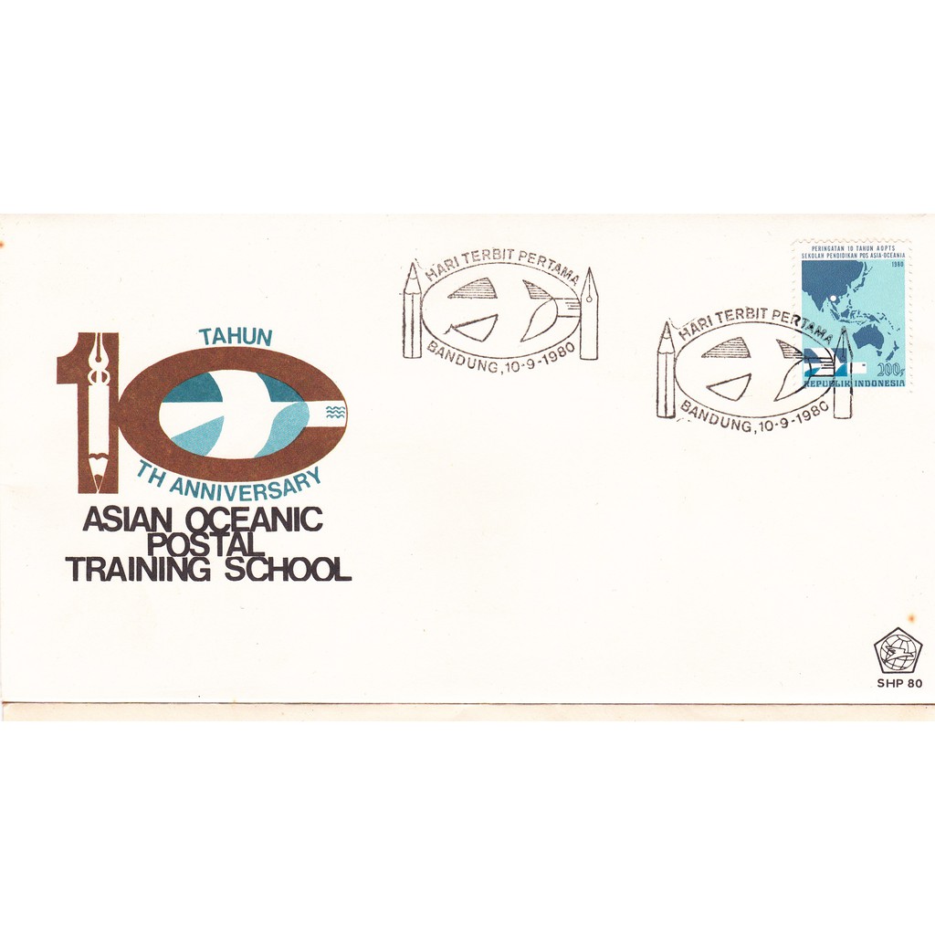 

SHP 10 Tahun AOPTS Sekolah Pendidikan Pos Asia-Oceania (1980)