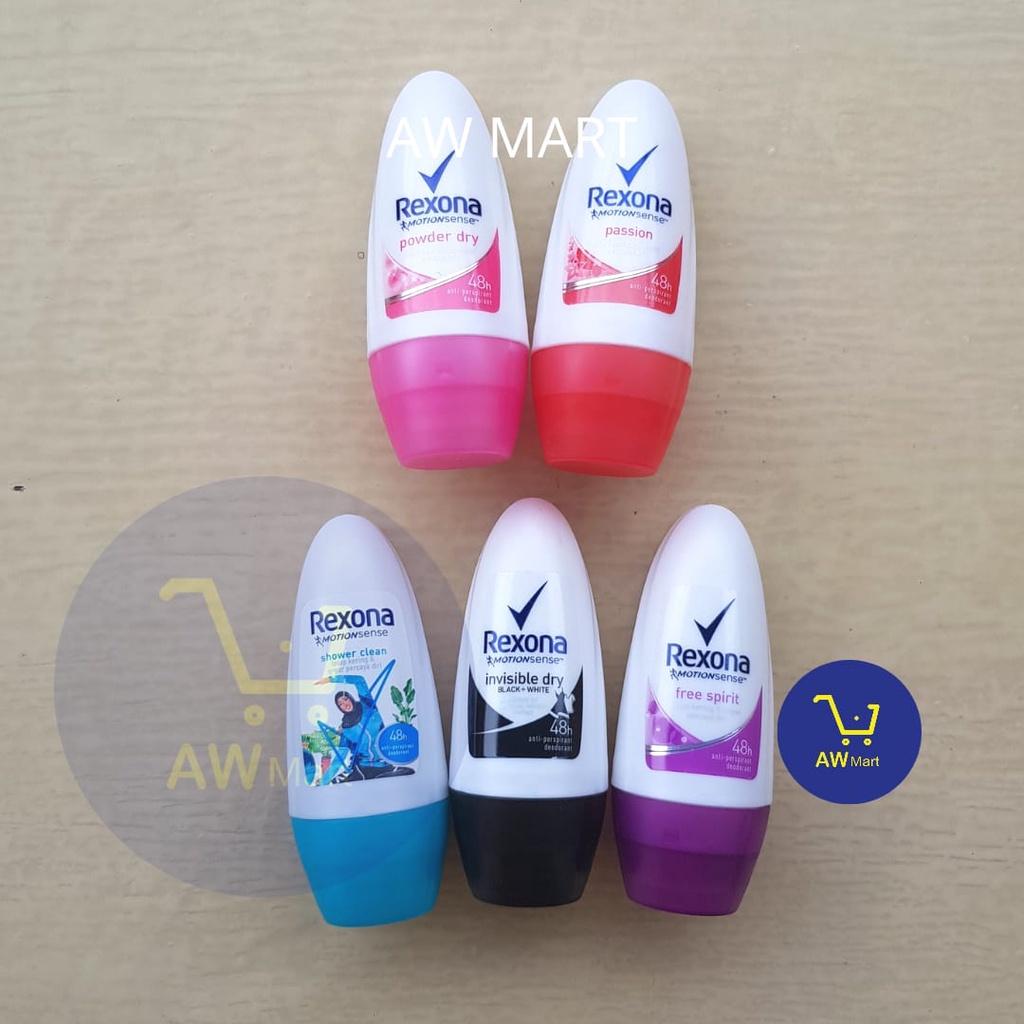 REXONA DEODORANT ROLL ON 45 ML -  REXONA DEODORAN - ALL VARIANT