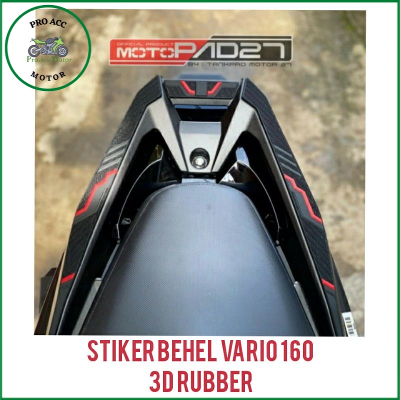 Paket stiker Vario 160 Bahan karet Rubber 4 item