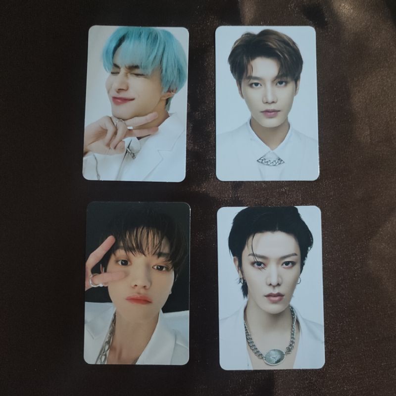 PC Fortune Card Scratch NCT 127 Taeyong Jungwoo Selca
