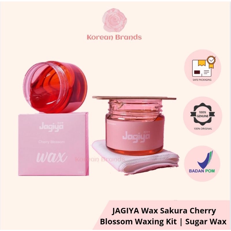 Jagiya Wax Sakura Cherry Blossom Waxing Kit | Sugar Wax 175gr