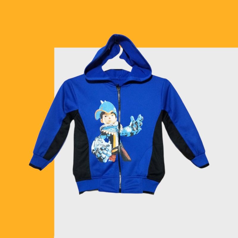 JAKET ANAK BOBOIBOY,JAKET BOBOIBOY ANAK,JAKET ANAK LAKI LAKI