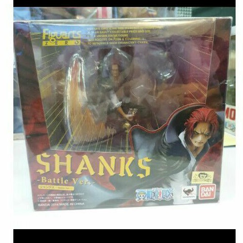 Figuarts Zero Tamashii Nations One Piece Shanks Battle Version Bandai Original