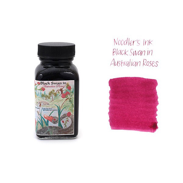 

(TERLARIS) Noodler's Black Swan in Australian Roses Ink - 3 oz Bottle