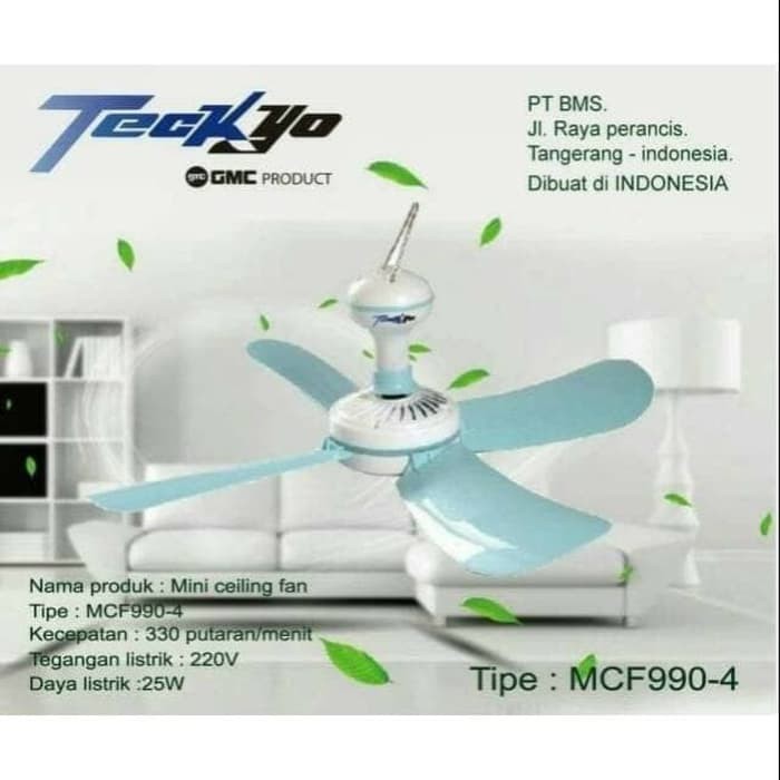 KIPAS ANGIN GANTUNG TECKYO 590-5 CEILING FAN GMC - CEILING FAN GMC