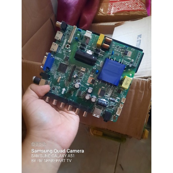 Mb - Mainboard - Motherboard - Mesin Tv Coocaa 39W3