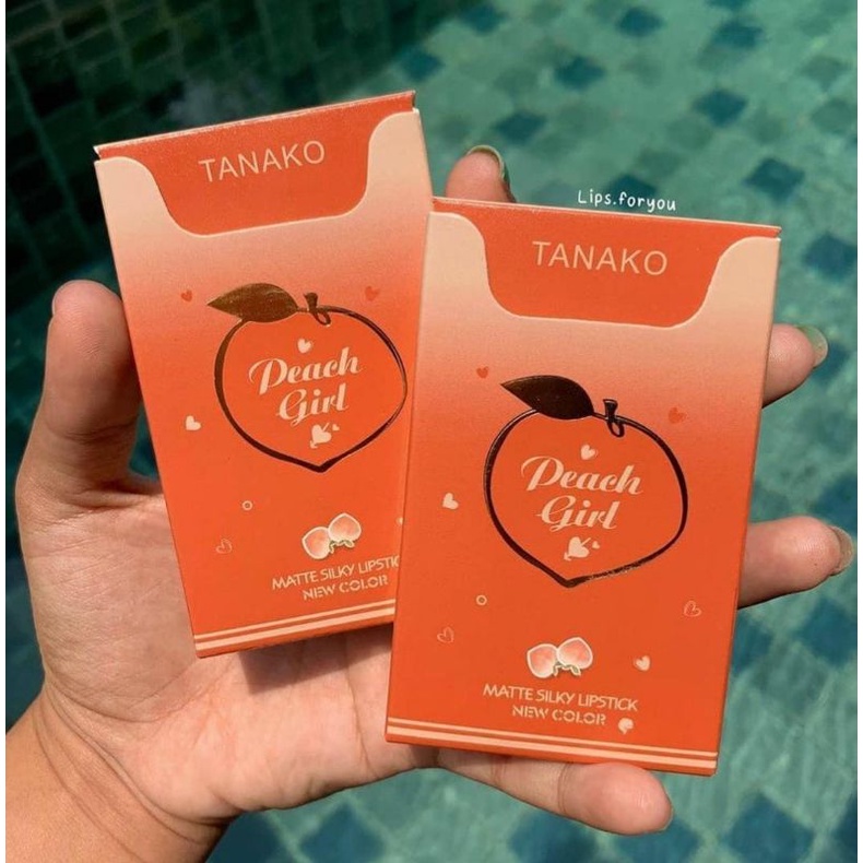 tanako peach lipstik