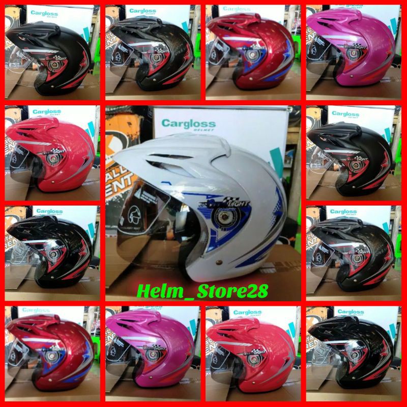 HELM DEWASA HALLFACE TSK /HELM MOTOR / HELM DEWASA SNI /
