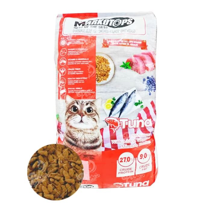 MARKOTOPS TUNA 20KG - Makanan Kucing Cat Food