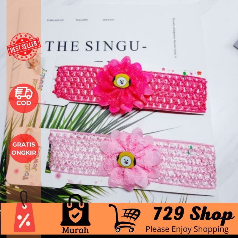 Bandana Anak Rajut Chimmy Premium Star Import Best Seller