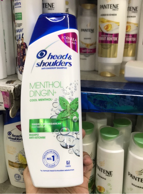 Head &amp; shoulders anti dandruff shampoo menthol dingin 300ml