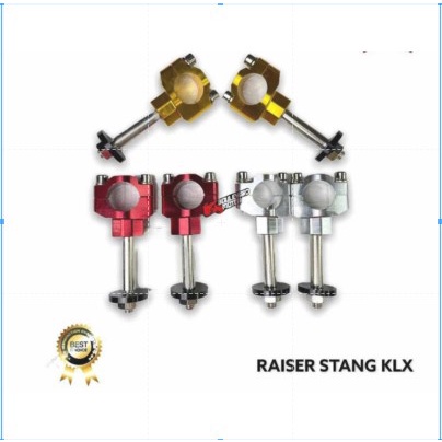 Riser stang ( KLX Riser ) stang KLX Riser peninggi stang KLX full cnc warna ( universal )