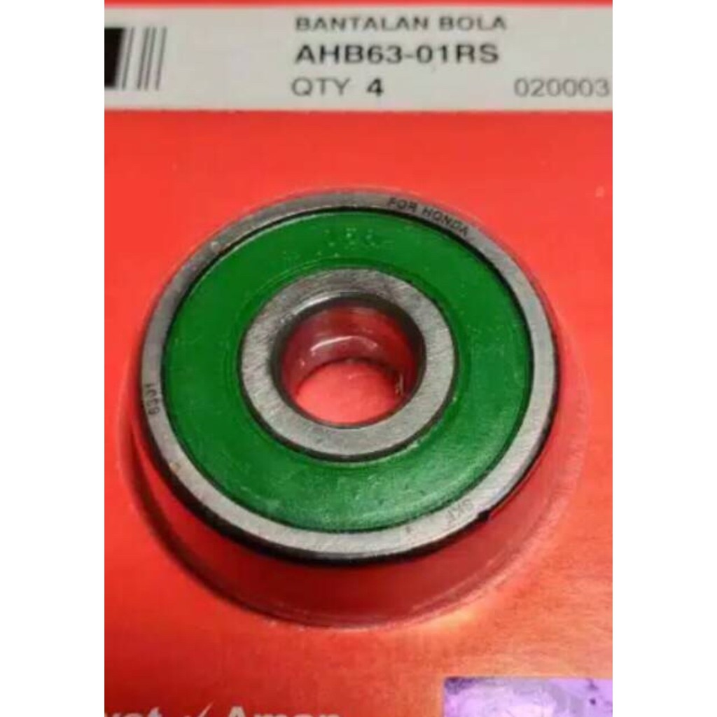 Bearing 6301RS Laher Roda Bantalan Bola 6301RS