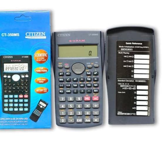 

WI7@7S Real .Kalkulator Citizen CT-350 MS Scientific Serbaguna|,.,.