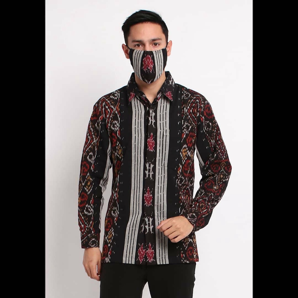 kemeja tenun blangket baju tenun jepara kemeja pria